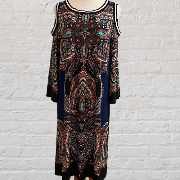 MSK Print Dress - Picture 1 of 6